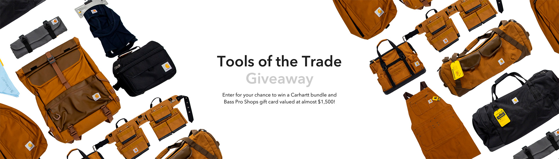 Hero image for the Giveaway called Tools of the Trade.