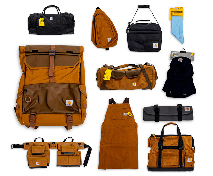 An image of all items included in the Carhartt Bundle.